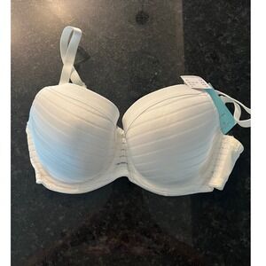 Dorina‎ Carmen T-Shirt Bra Ivory White Underwire Moulded Cups Size 34E